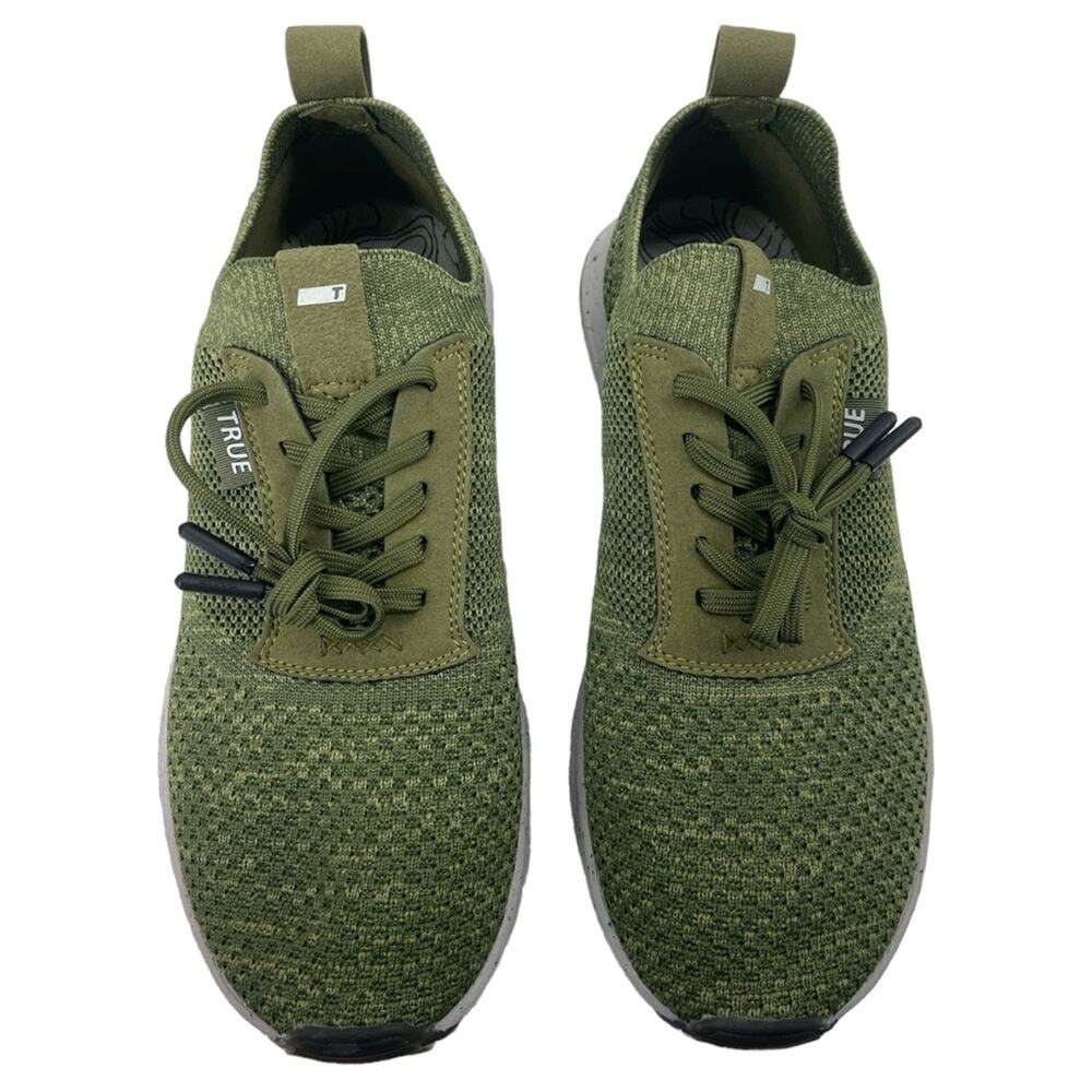 TRUE linkswear All Day‎ Knit II Lightweight Golf Shoes  Green Moss Womens 7.5